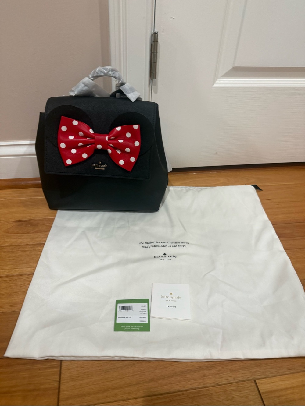 BRAND NEW WITH TAGS
Kate Spade x Disney
Mini Mouse Neema Backpack